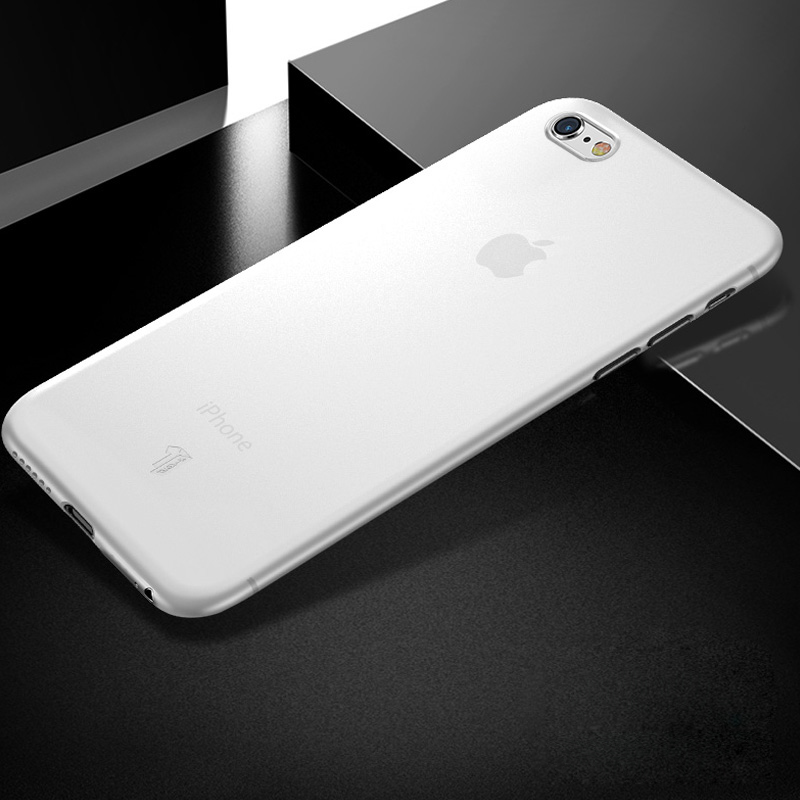 

Ультратонкий 0,4 Мм Mate Matte PP Mobile Phone Для IPhone 6S PLUS / 6 PLUS 5,5 Дюйма - Белый, iPhone 6s Plus 5.5-inch