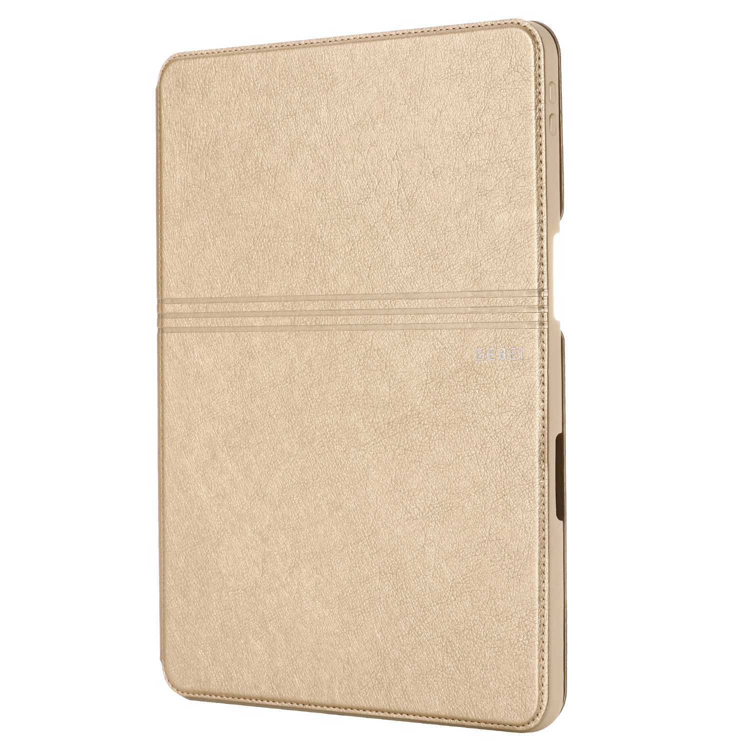 

GEBEI Crazy Horse Pattern Card Holder Tablet PU Leather Case for iPad Pro 11-inch (2018) - Gold, iPad Pro 11-inch (2018)
