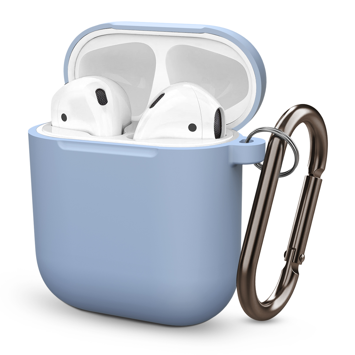 

Thickened Silicone Case for Apple AirPods with Wireless Charging Case (2019) / AirPods with Charging Case (2019) (2016) - Sky Blue, Apple AirPods with Charging Case (2019)