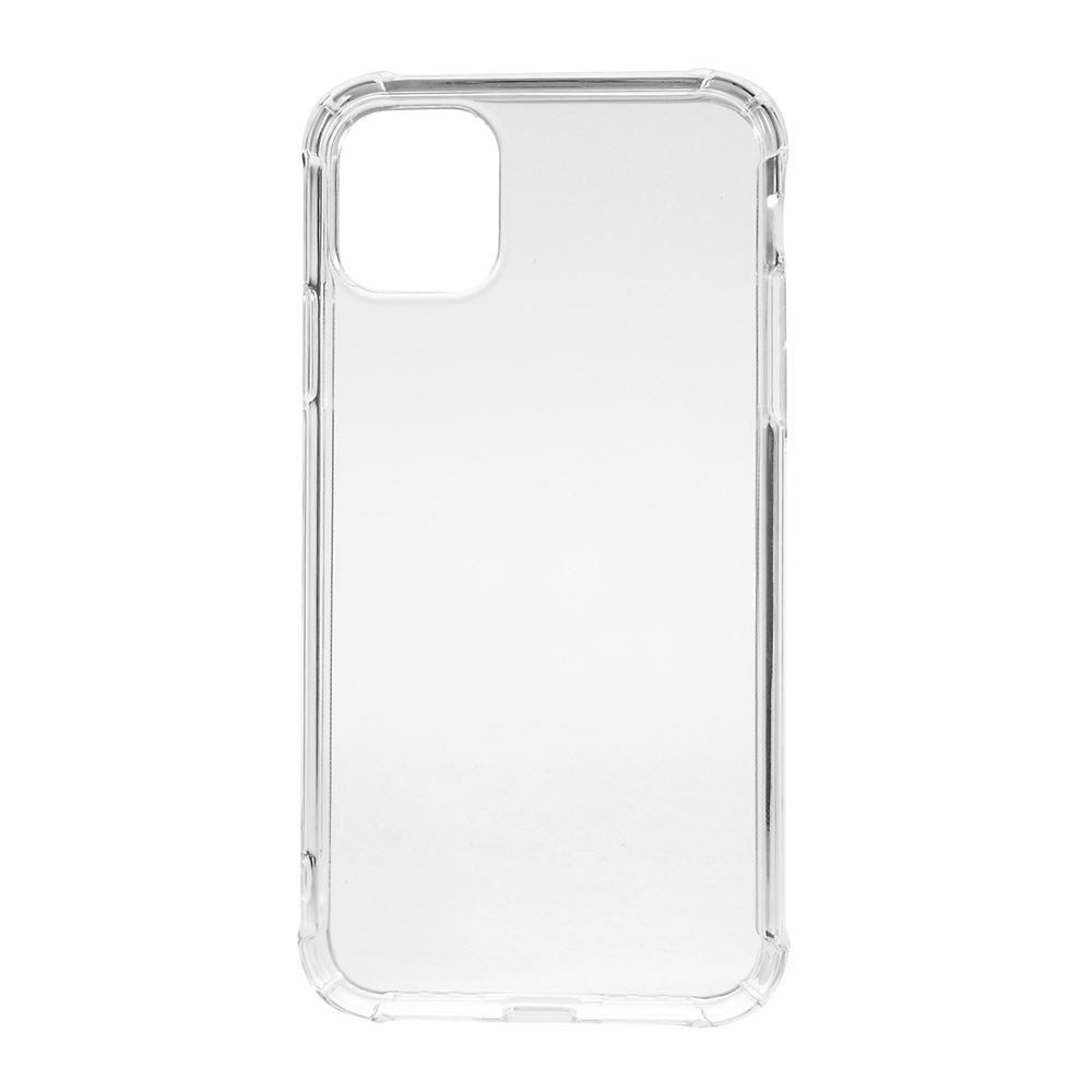 

Clear Shock Absorption Soft TPU Casing for iPhone 11 6.1 inch (2019) - Transparent, iPhone 11 6.1 inch