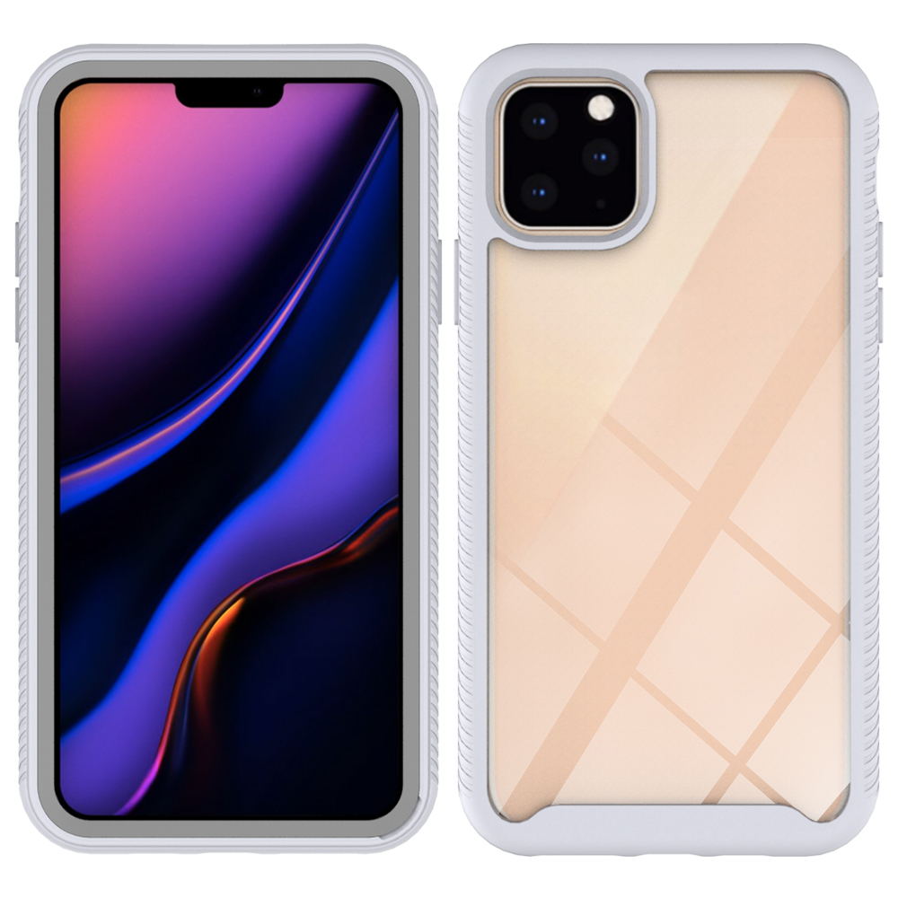 

Ударозащитный Распутный Четкий Чехол Для Телефона Hybrid Shell Для IPhone 11 Pro Max 6,5 Дюйма (2019) - Белый, iPhone 11 Pro Max 6.5 inch