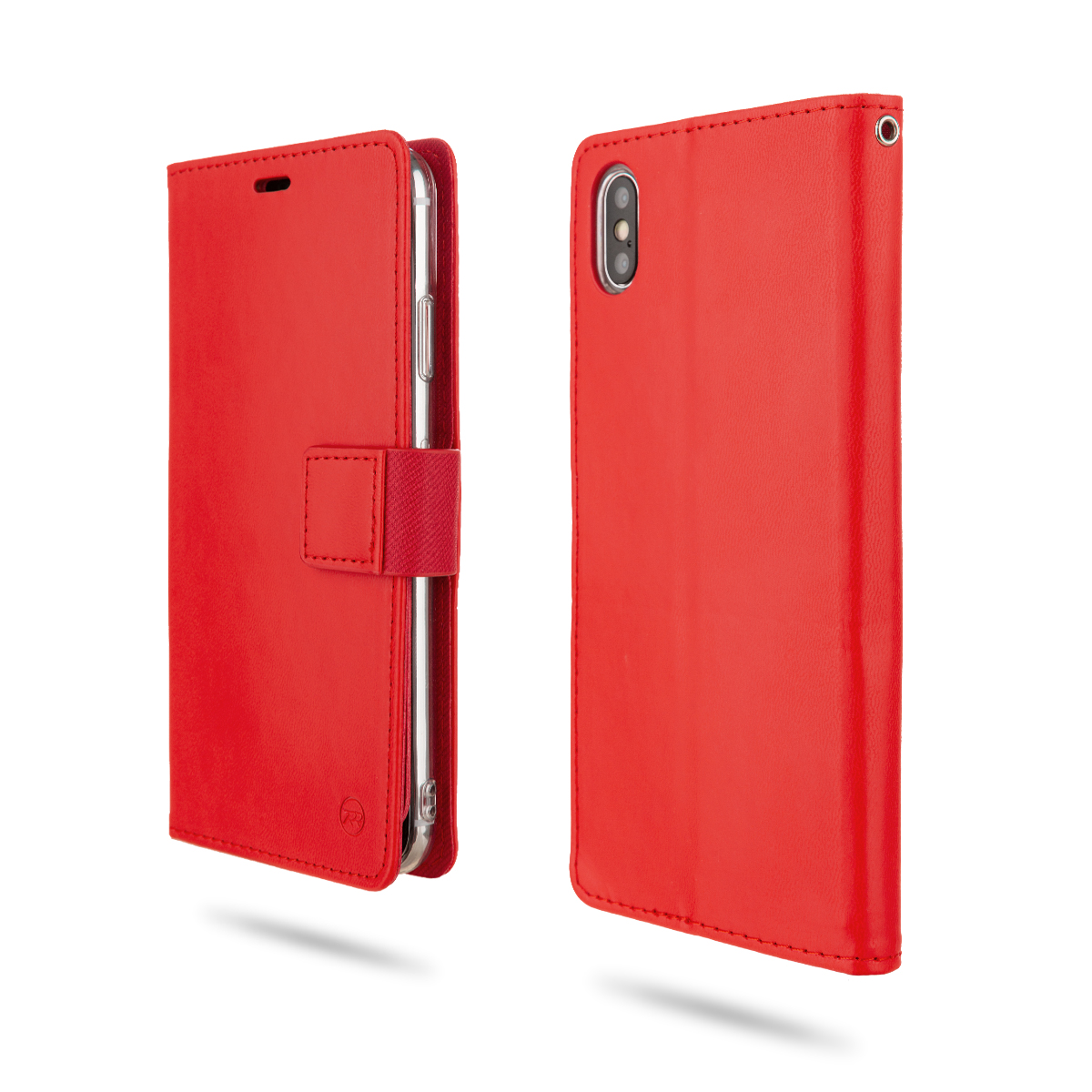 

ROAR PU Leather + TPU Wallet Phone Case for iPhone XS Max 6.5 inch - Red, iPhone XS Max 6.5 inch