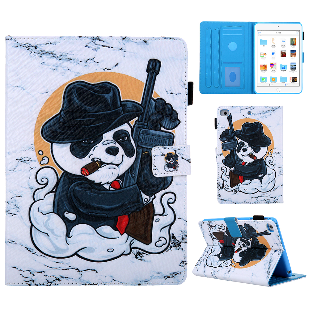 

Pattern Printing Leather Stand Tablet Protection Case Cover for iPad mini (2019) 7.9 inch/4/3/2/1 - Panda, iPad mini (2019) 7.9 inch
