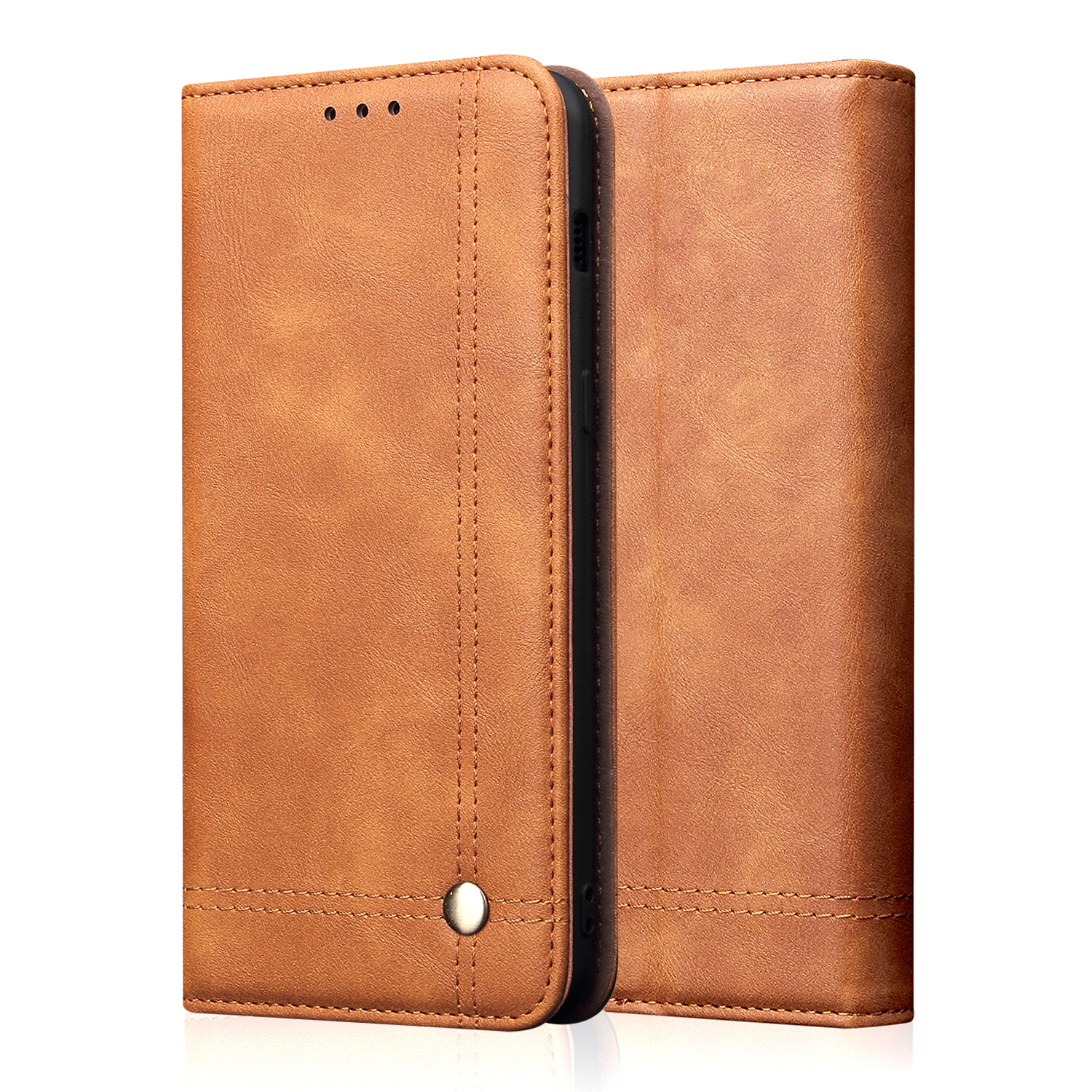 

Retro Crazy Horse Texture Leather Stand Phone Case Covering for iPhone 11 Pro 5.8 inch (2019) - Brown, iPhone 11 Pro 5.8 inch
