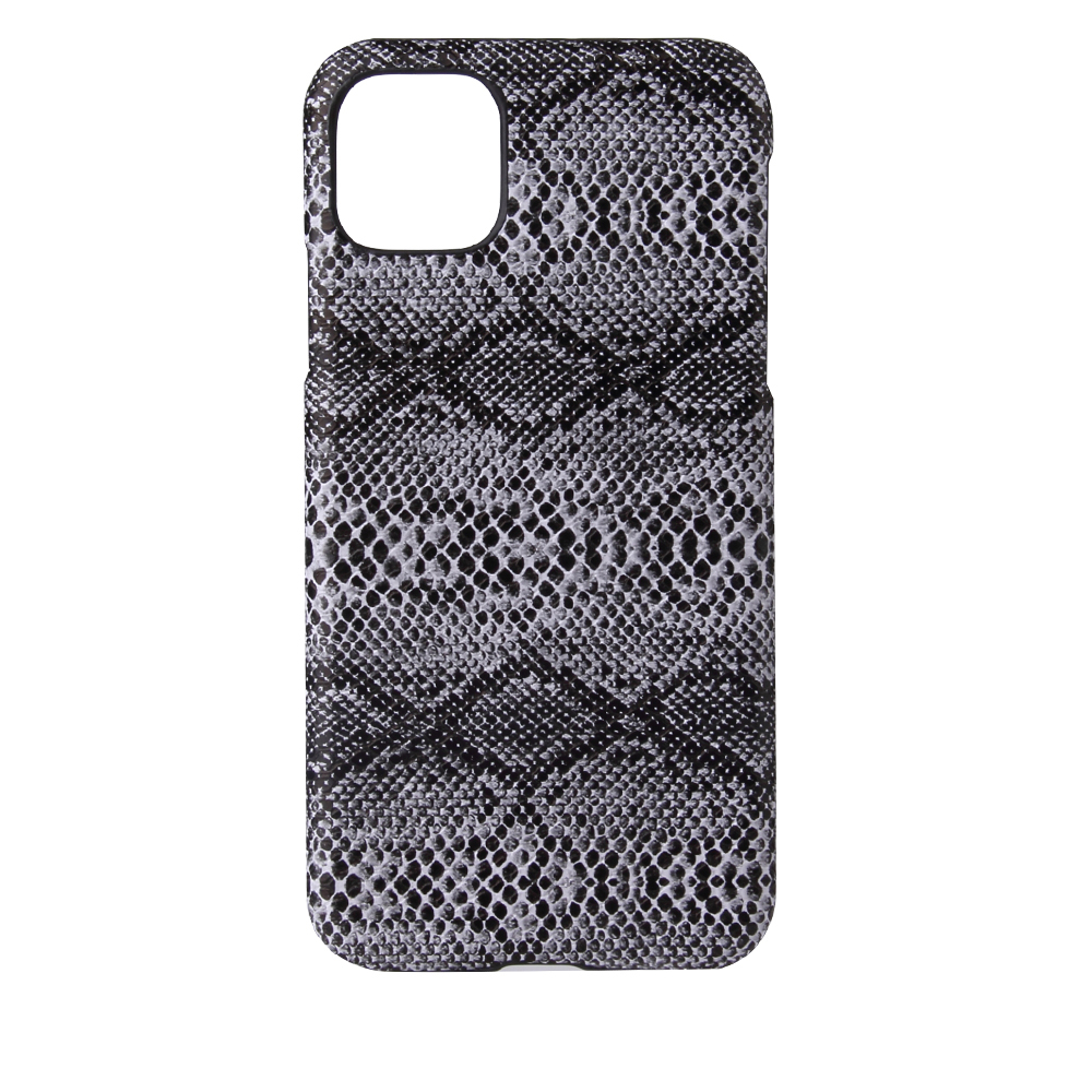 

For iPhone 11 Pro Max 6.5 inch (2019) PU Leather Coated Hard PC Case Shell - Snake Skin, iPhone 11 Pro Max 6.5 inch