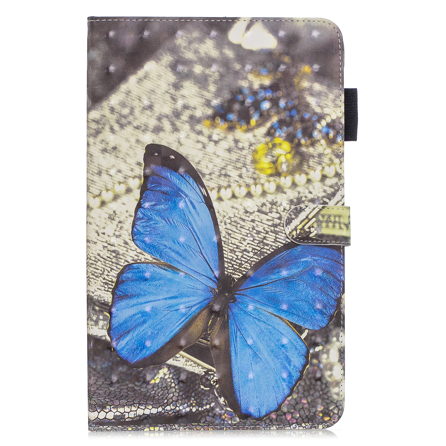 

Pattern Printing PU Leather Tablet Case [Wallet Stand] for iPad 9.7-inch (2018) (2017) (2016)/iPad Air 2, Etc - Butterfly, iPad 9.7-inch (2018)