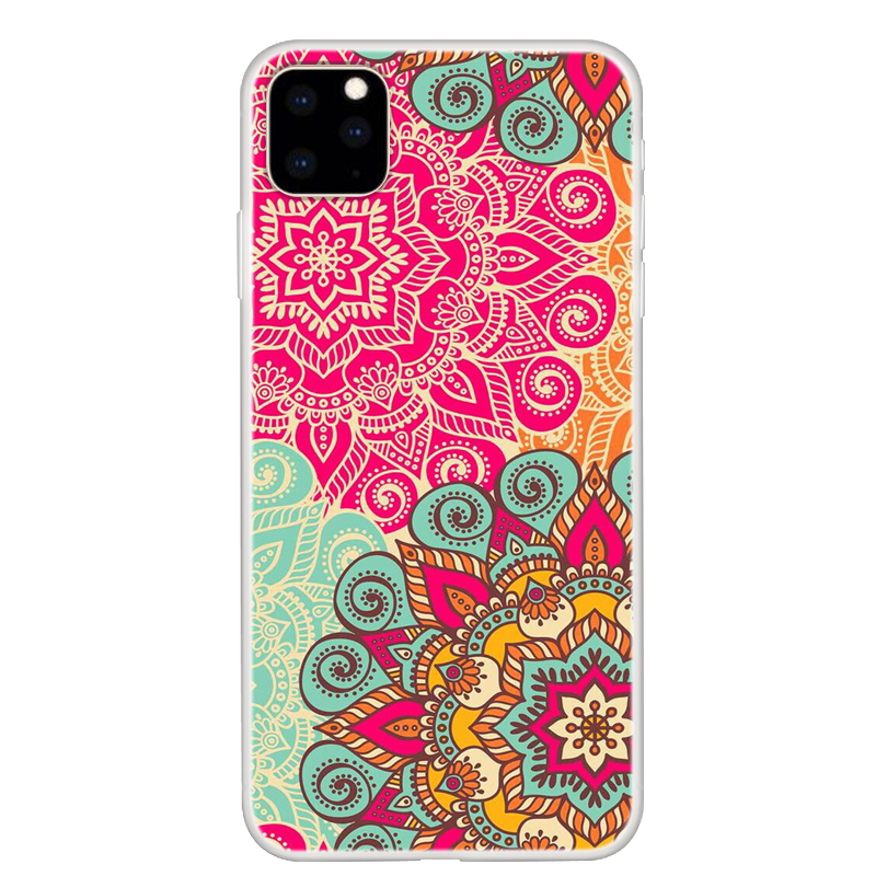 

Pattern Printing Soft TPU Back Shell for iPhone 11 Pro 5.8-inch (2019) - Colorized Mandala Flower, iPhone 11 Pro 5.8 inch