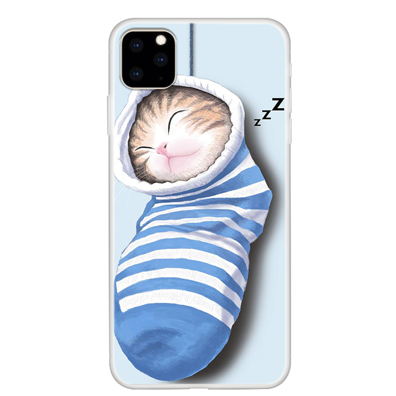 

Pattern Printing Soft TPU Back Shell for iPhone 11 Pro 5.8-inch (2019) - Cat, iPhone 11 Pro 5.8 inch