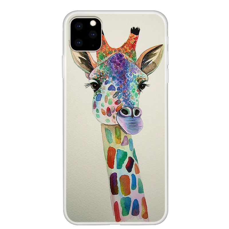 

Clear Pattern Printing Soft TPU Back Shell for iPhone 11 6.1-inch (2019) - Giraffe, iPhone 11 6.1 inch