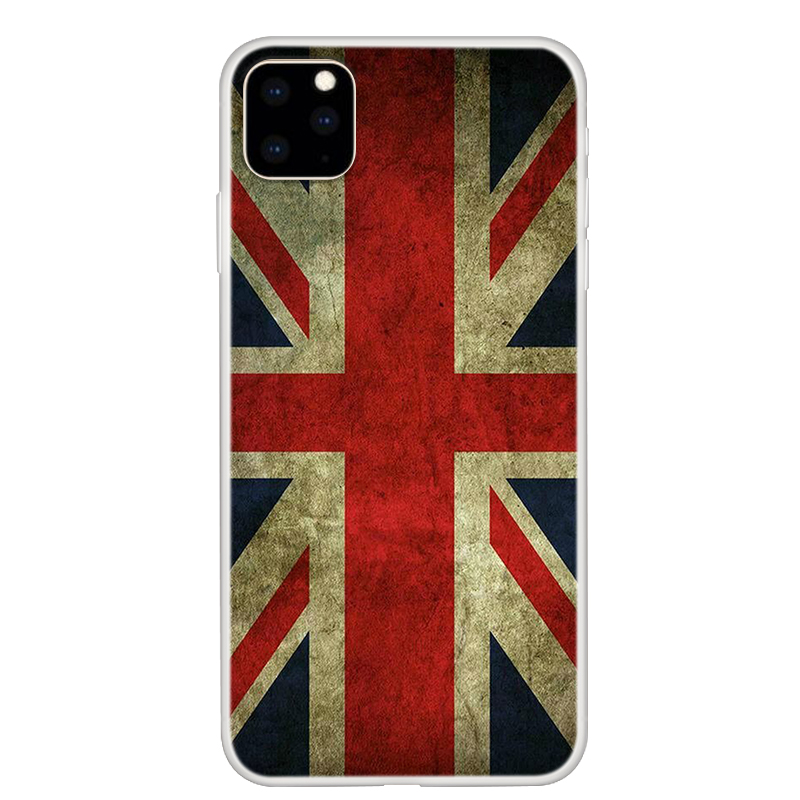 

Clear Pattern Printing Soft TPU Back Shell for iPhone 11 6.1-inch (2019) - The Union Jack, iPhone 11 6.1 inch