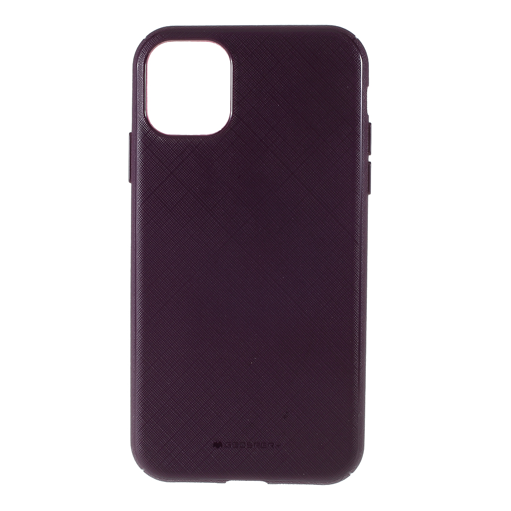 

MERCURY GOOSPERY Style Lux Textured TPU Phone Shell for iPhone 11 Pro 5.8 inch (2019) - Purple, iPhone 11 Pro 5.8 inch