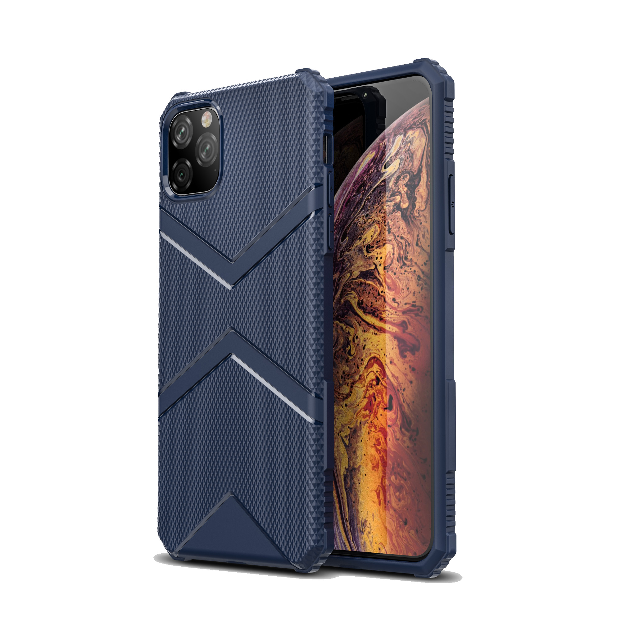 

Shield Series TPU Phone Protective Case for iPhone 11 Pro Max 6.5 inch (2019) - Blue, iPhone 11 Pro Max 6.5 inch