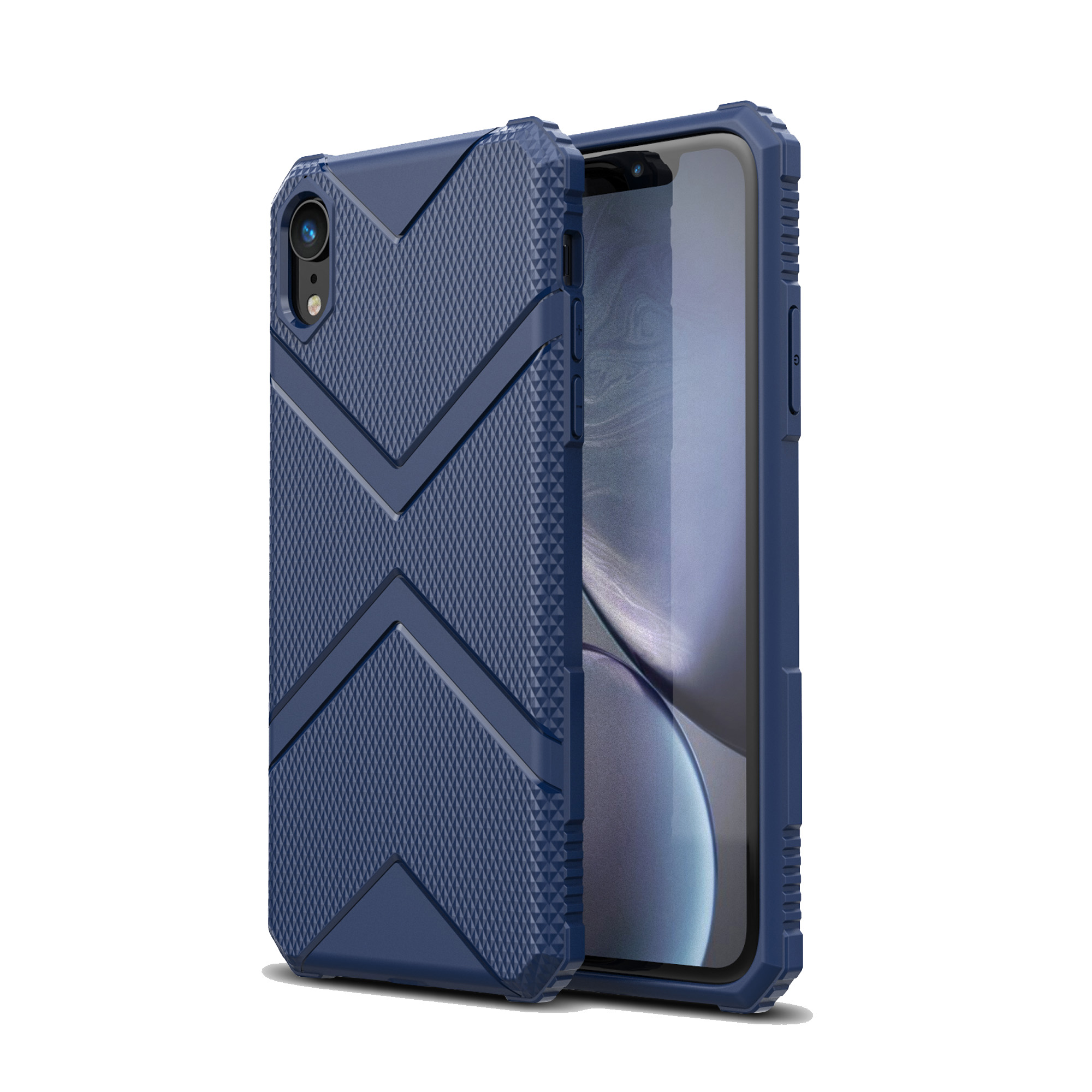 

Shield Series Soft TPU Shell Для IPhone XR 6.1 Дюйма - Синий, iPhone XR 6.1 inch