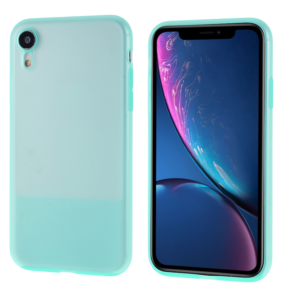 

Translucent Liquid Silicone Phone Cover for iPhone XR 6.1 inch, iPhone XR 6.1 inch