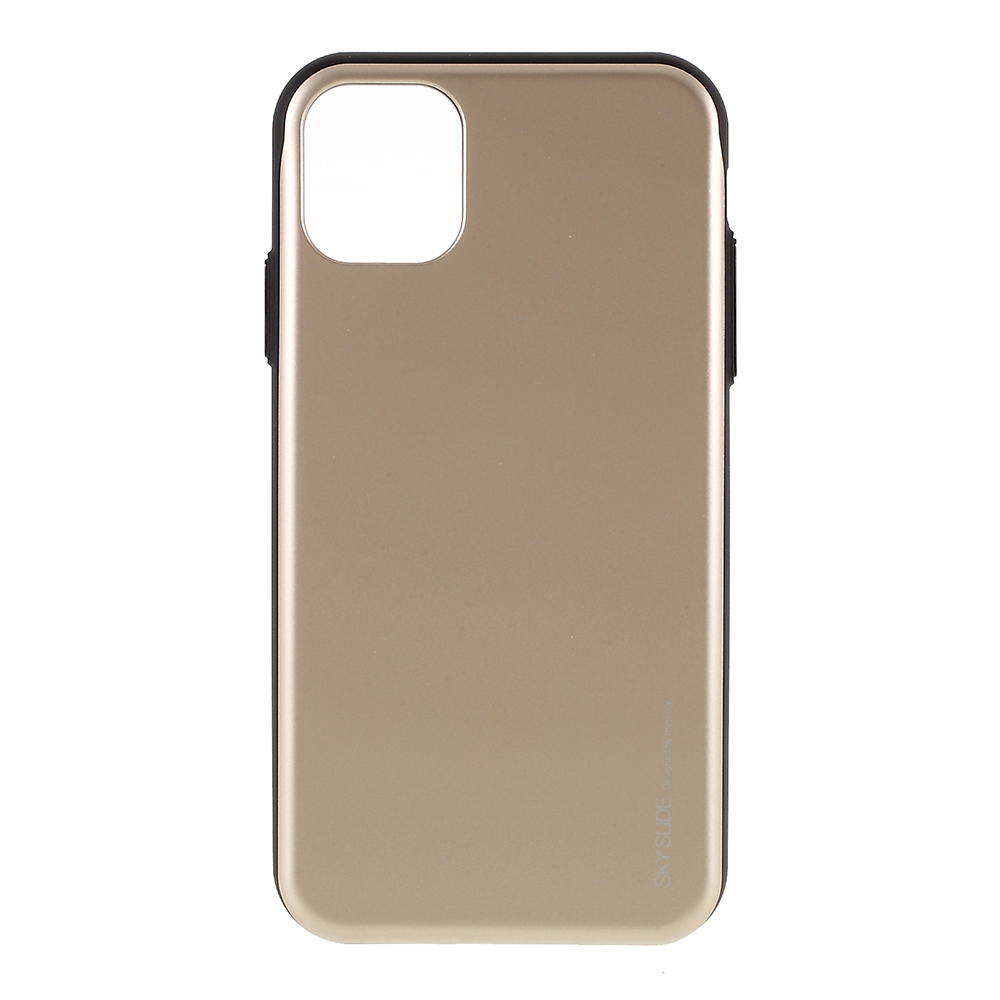 

MERCURY GOOSPERY Sky Series for iPhone 11 Pro 5.8 inch Slide PC TPU Case - Gold, iPhone 11 Pro 5.8 inch
