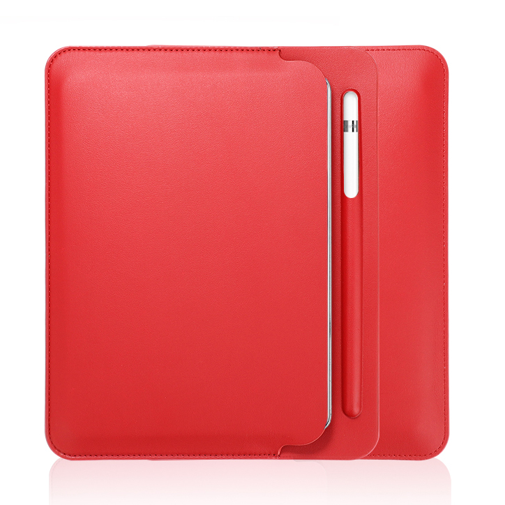 

Nappa Texture Leather Tablet Casing Bag with Pen Slot for iPad mini (2019) 7.9 inch - Red, iPad mini (2019) 7.9 inch