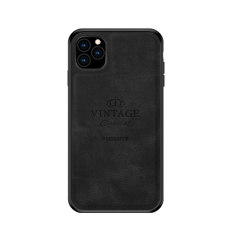 

PINWUYO Honorable Series Anti-fall Hybrid Back Case for iPhone 11 Pro 5.8 inch - Black, iPhone 11 Pro 5.8 inch