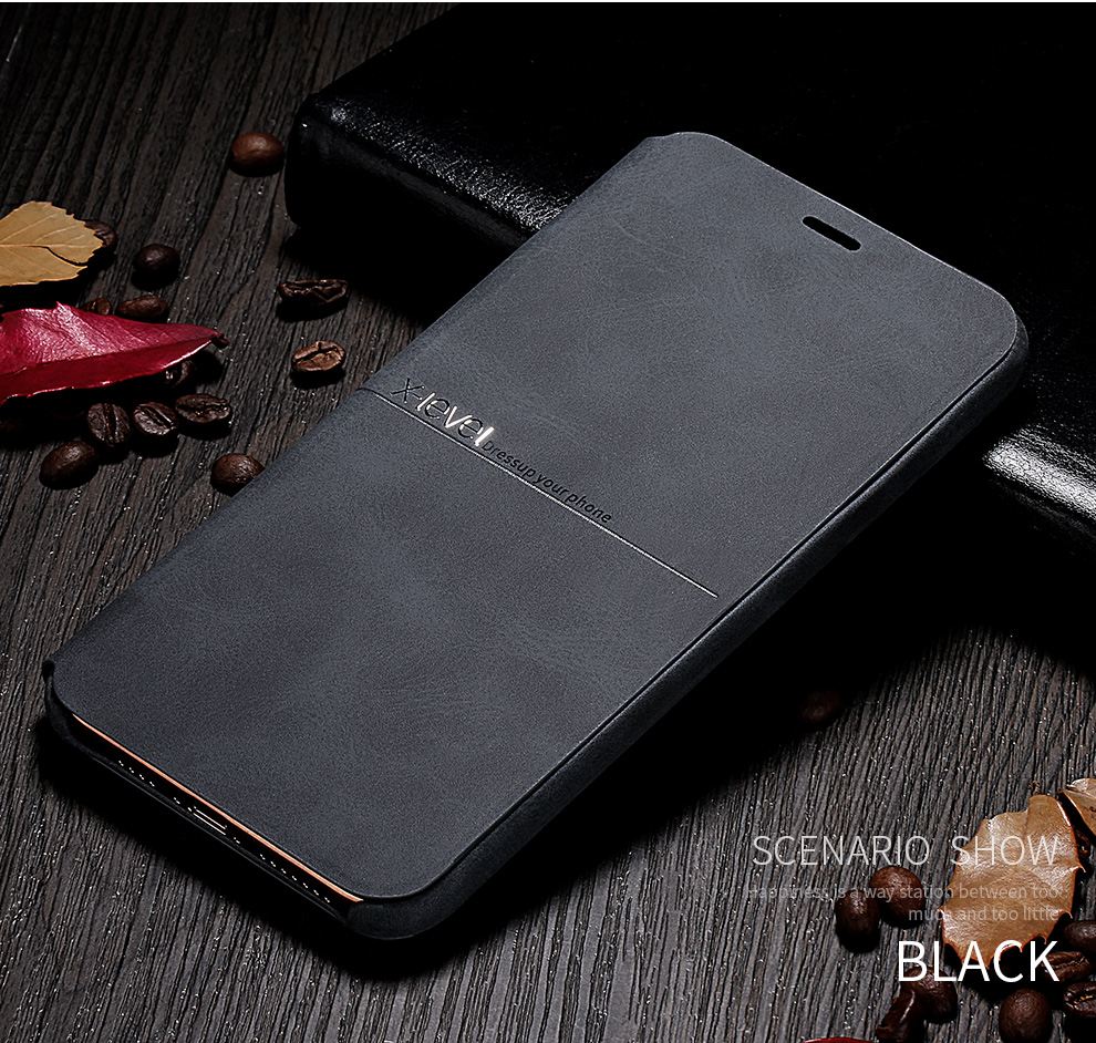 

Кожаные Клеточные Клетки X-уровня Для IPhone 11 6,1-дюймовый - Чернить, iPhone 11 6.1 inch