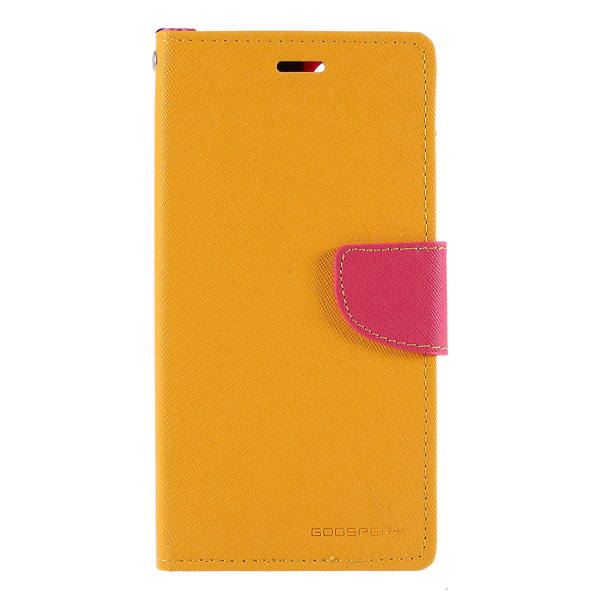 

MERCURY GOOSPERY Fancy Diary Leather Wallet Mobile Phone Case for iPhone 11 Pro Max 6.5-inch - Yellow, iPhone 11 Pro Max 6.5 inch