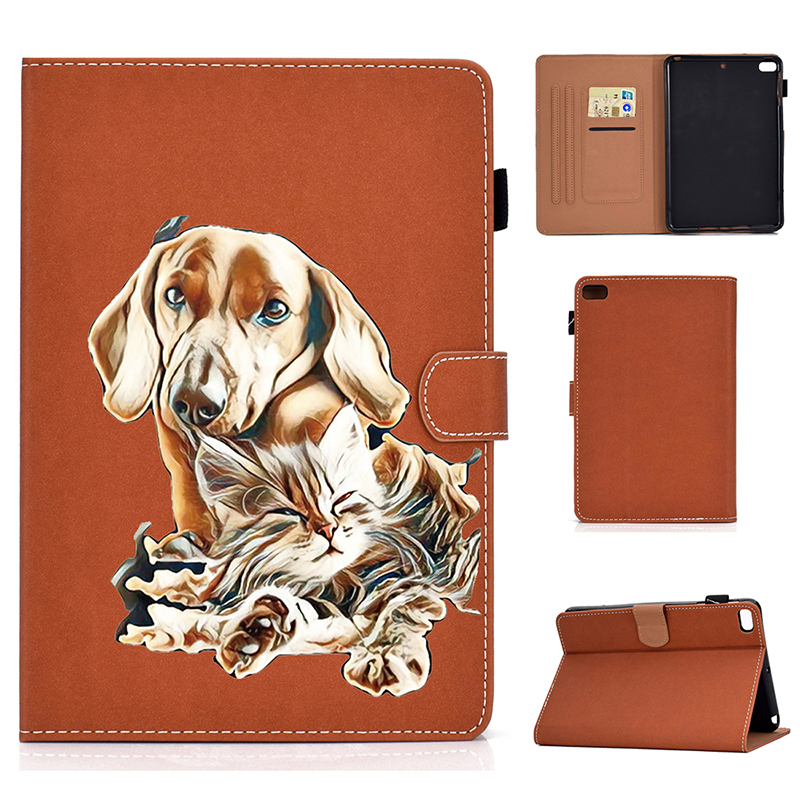 

Universal Pattern Printing Leather Tablet Cover for iPad mini (2019) 7.9 inch/mini 4 3 2 1 - Dog, iPad mini (2019) 7.9 inch