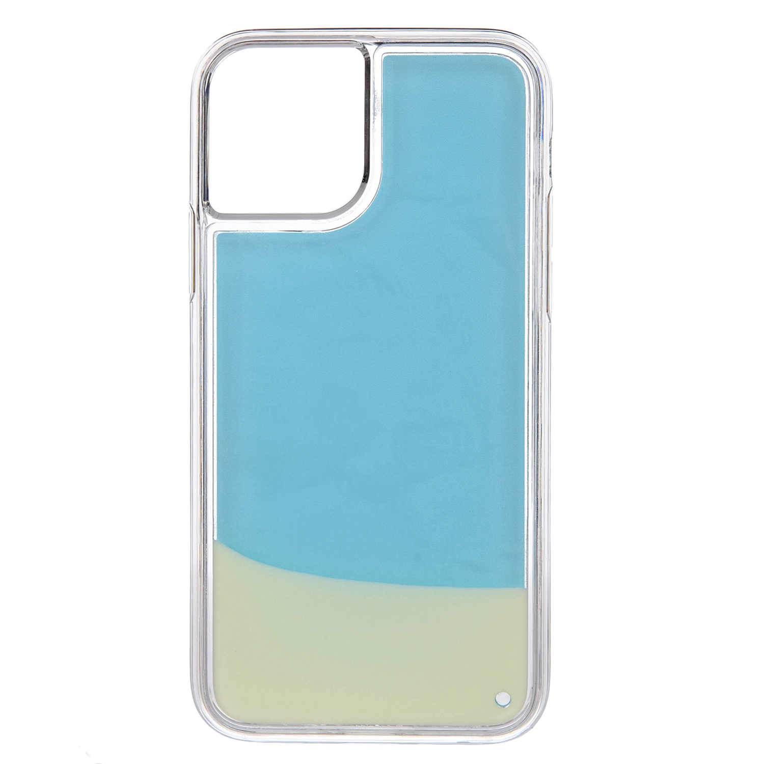 

Luminous Dynamic Quicksand Shell Case Phone Cover for iPhone 11 6.1 inch - Blue/Green, iPhone 11 6.1 inch