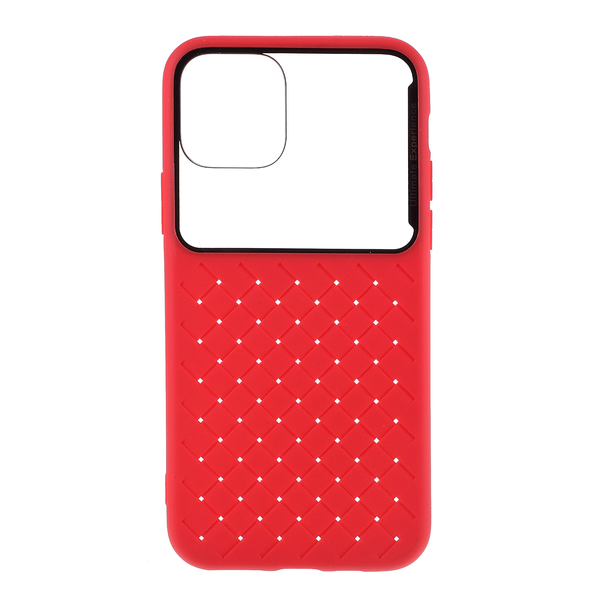 

Тканый Рисунок Пластиковый + TPU Телефонный Чехол Для IPhone 11 Pro 5,8-дюймовый - Красный, iPhone 11 Pro 5.8 inch