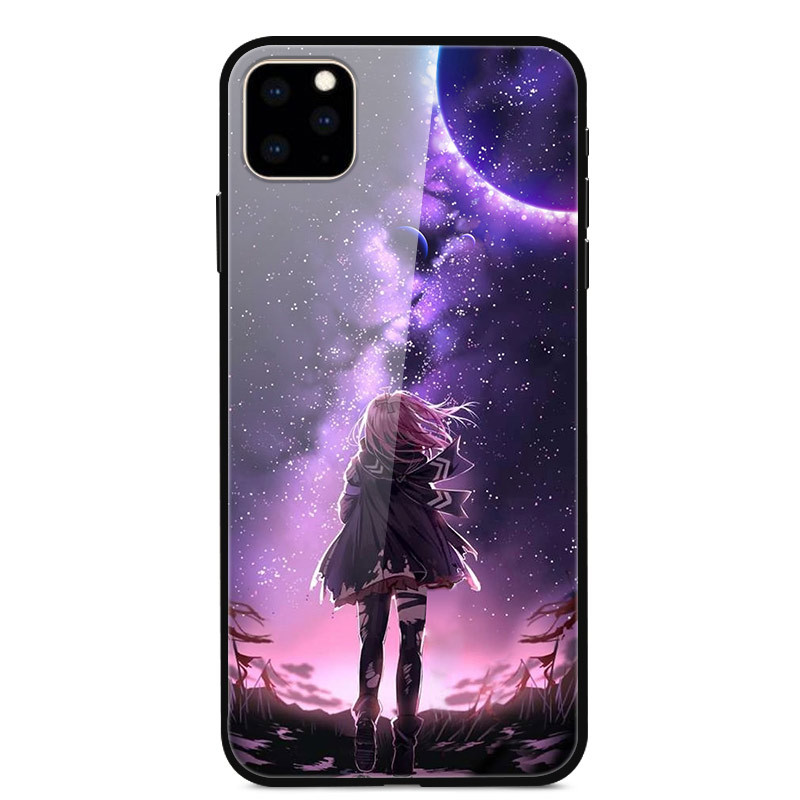 

Pastre Photion Photion Photion + TPU + PC Телефон Case Shell Для IPhone 11 Pro 5,8 Дюйма - Звезды И Девочка, iPhone 11 Pro 5.8 inch
