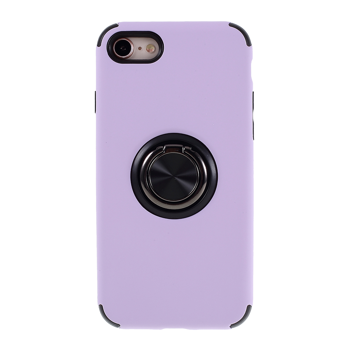 

Kickstand PC + TPU Phone Case [Built-in Magnetic Metal Sheet] for iPhone 8/7/iPhone SE 2 (2020) - Purple, iPhone 8 4.7 inch