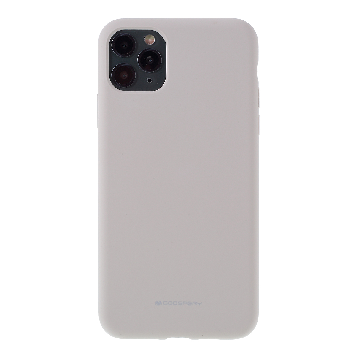 

MERCURY GOOSPERY Silicone Phone Protective Protective Case for iPhone 11 Pro Max 6.5-inch - Grey, iPhone 11 Pro Max 6.5 inch