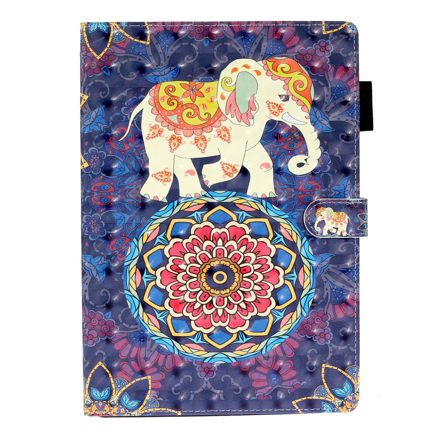 

Light Spot Decor Pattern Printing Wallet Stand Leather Case for Apple iPad 9.7-inch (2018)/(2017)/iPad Pro 9.7 inch (2016)/iPad Air/Air 2 - Elephant, iPad 9.7-inch (2018)