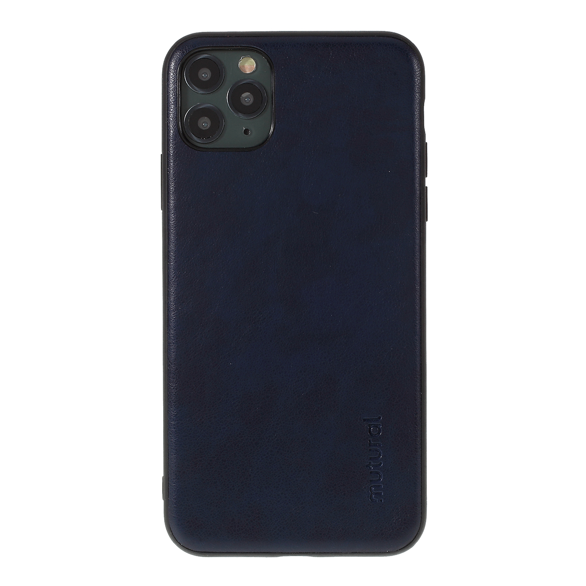 

MUTURAL PU Leather + TPU Shell for iPhone 11 Pro Max 6.5 inch - Dark Blue, iPhone 11 Pro Max 6.5 inch
