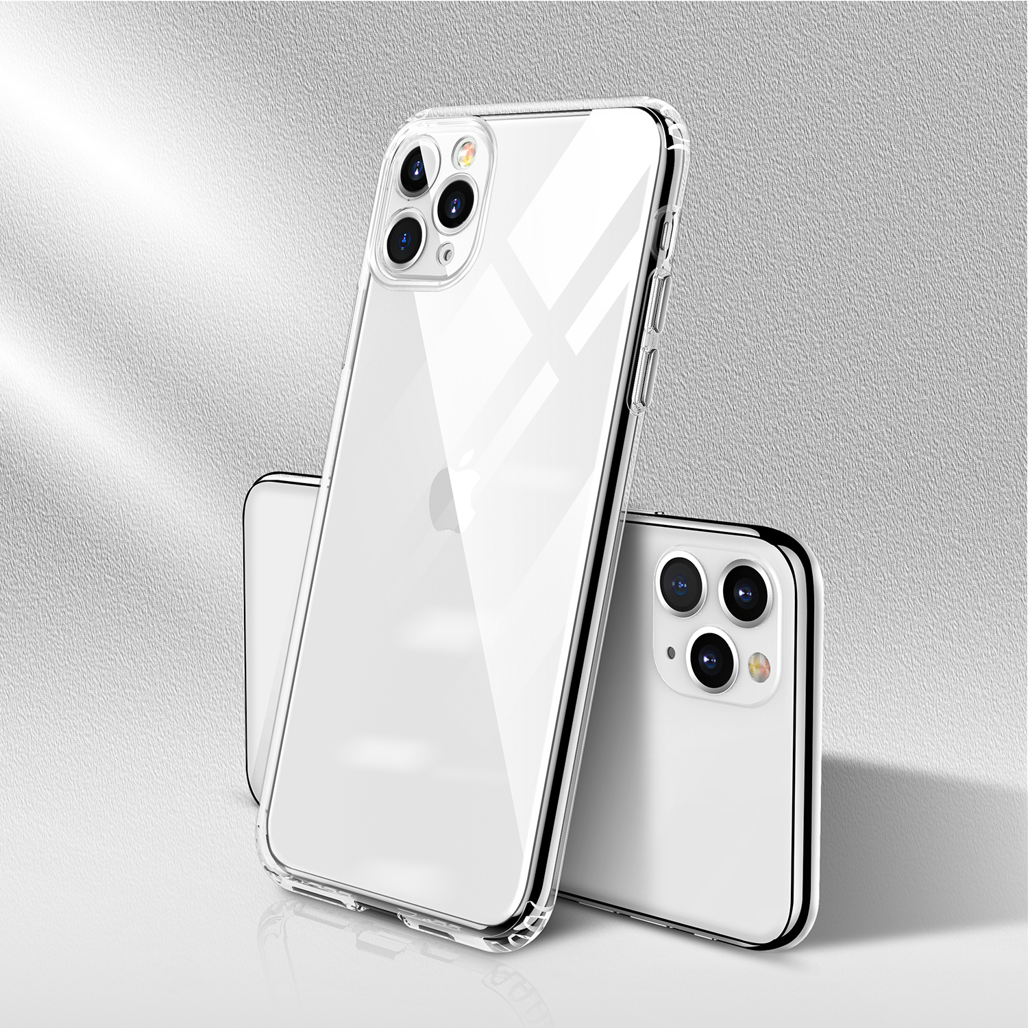 

Прозрачный Ударопрочный Мягкий Телефон TPU Для IPhone 11 Pro Max 6,5 Дюйма - Прозрачная Кнопка, iPhone 11 Pro Max 6.5 inch
