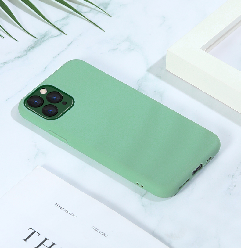 

Skyeye Series Soft TPU Phone Case for iPhone 11 Pro Max 6.5 inch - Green, iPhone 11 Pro Max 6.5 inch