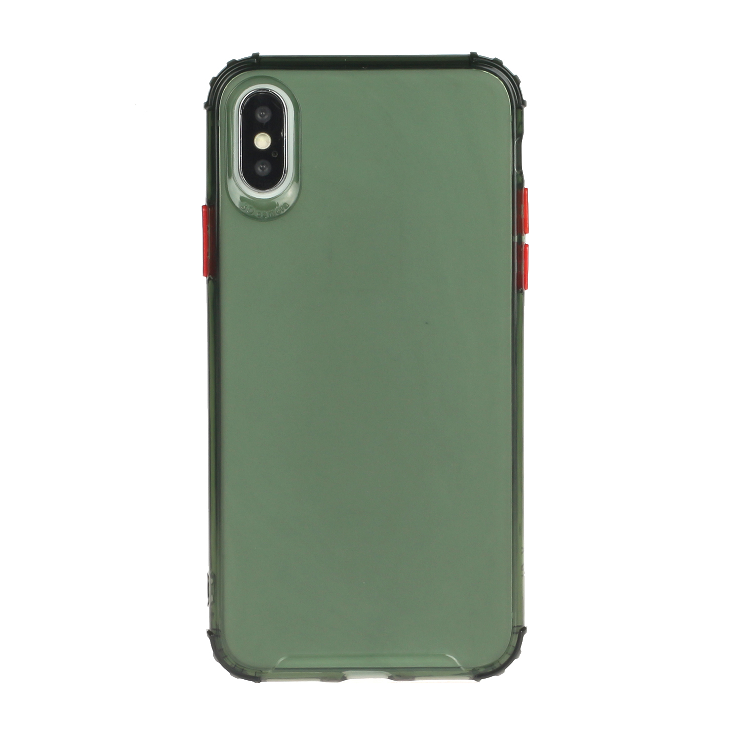 

Смертельный Матовый TPU Мягкий Чехол Для Телефона Для IPhone X / IPhone Xs 5,8-дюймовый - Темно-зеленый, iPhone X