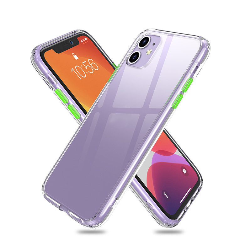 

IPAKY STAR Серии Прозрачная Оболочка Для IPhone 11 6.1 Дюймов - Зеленый, iPhone 11 6.1 inch