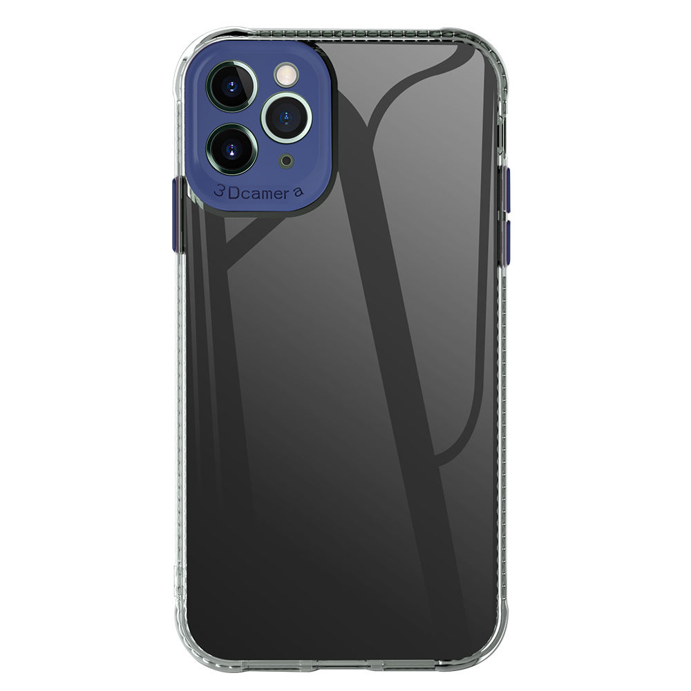 

PC + TPU Stylish Phone Case for iPhone 11 Pro Max 6.5 inch - Black, iPhone 11 Pro Max 6.5 inch