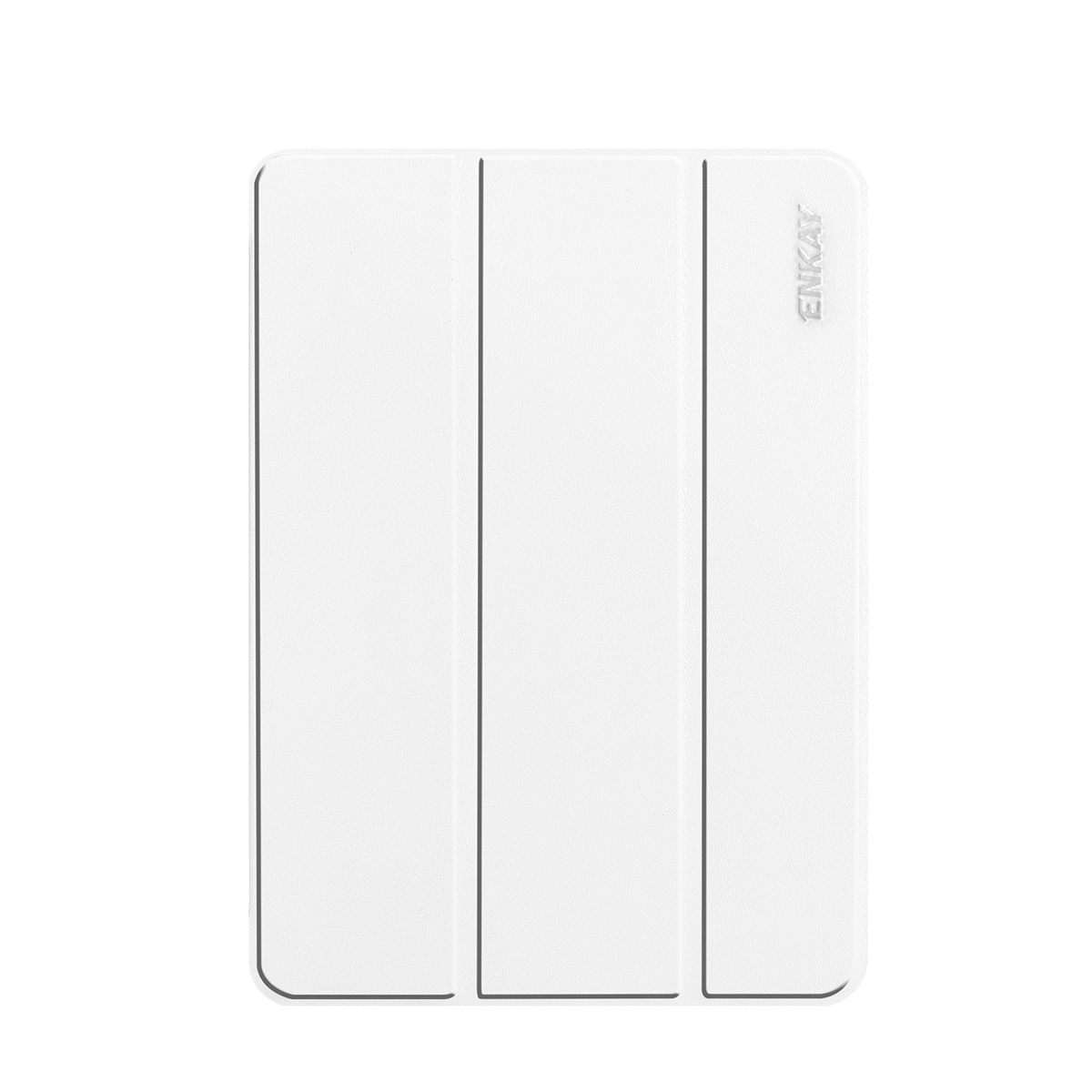 

ENKAY Tri-fold Stand PU Leather Smart Tablet Cover for iPad Pro 11-inch (2020)/(2018) - White, iPad Pro 11-inch (2020)