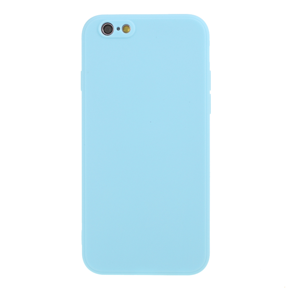 

Matte Silicone Protector Case for iPhone 6s Plus/6 Plus 5.5-inch - Sky Blue, iPhone 6s Plus 5.5-inch