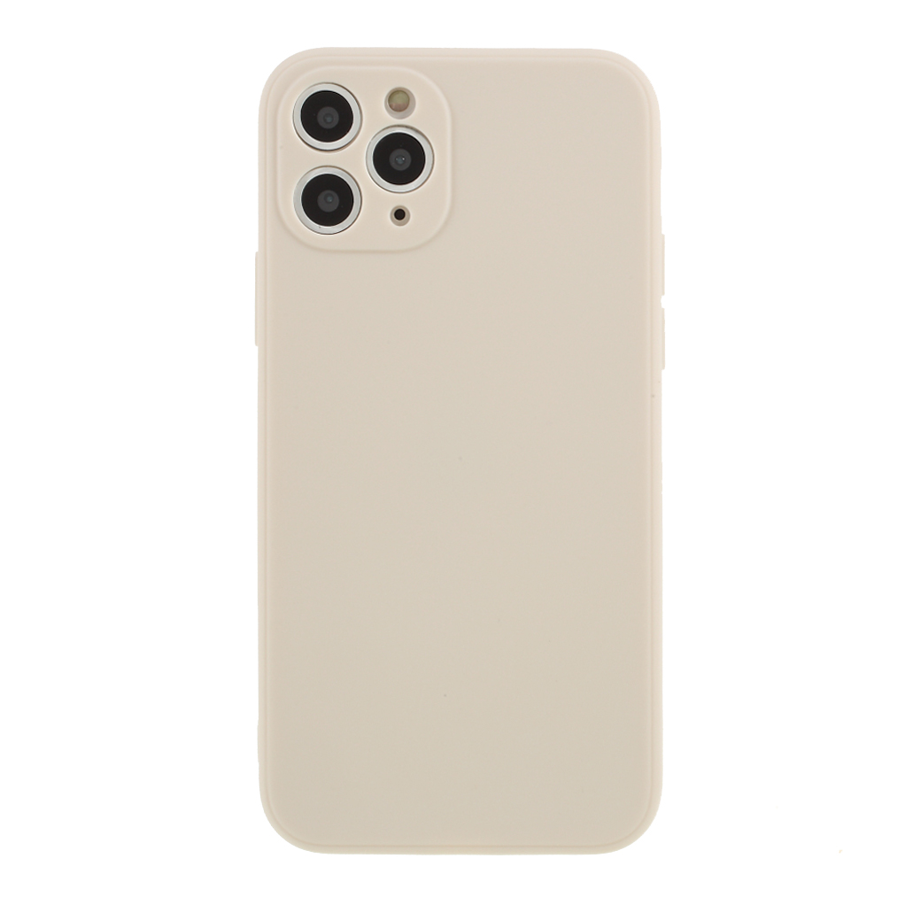 

Matte Skin Soft Silicone Mobile Phone Shell for iPhone 11 Pro Max 6.5 inch - Beige, iPhone 11 Pro Max 6.5 inch