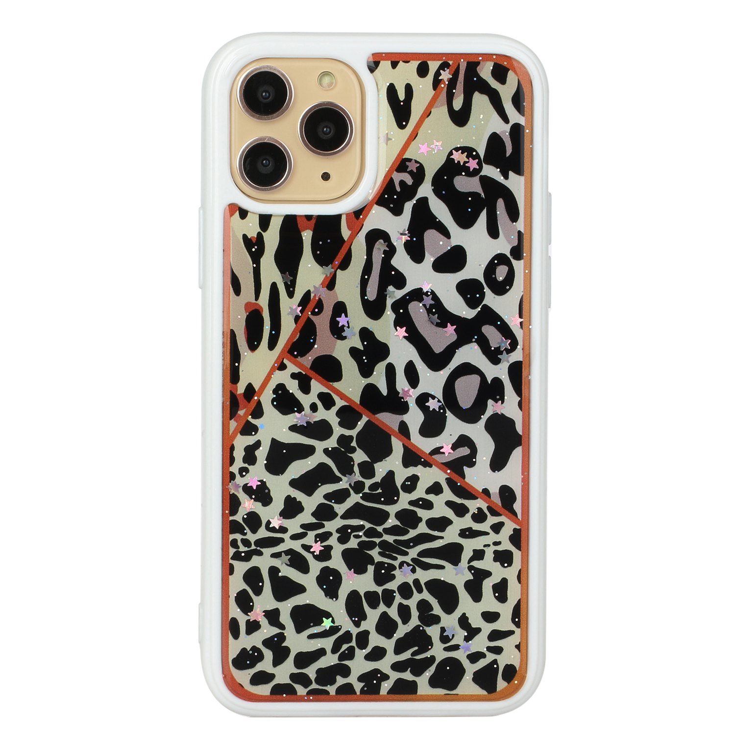 

Marble Pattern Printing Epoxy TPU Phone Case for iPhone 11 6.1 inch - Style D, iPhone 11 6.1 inch