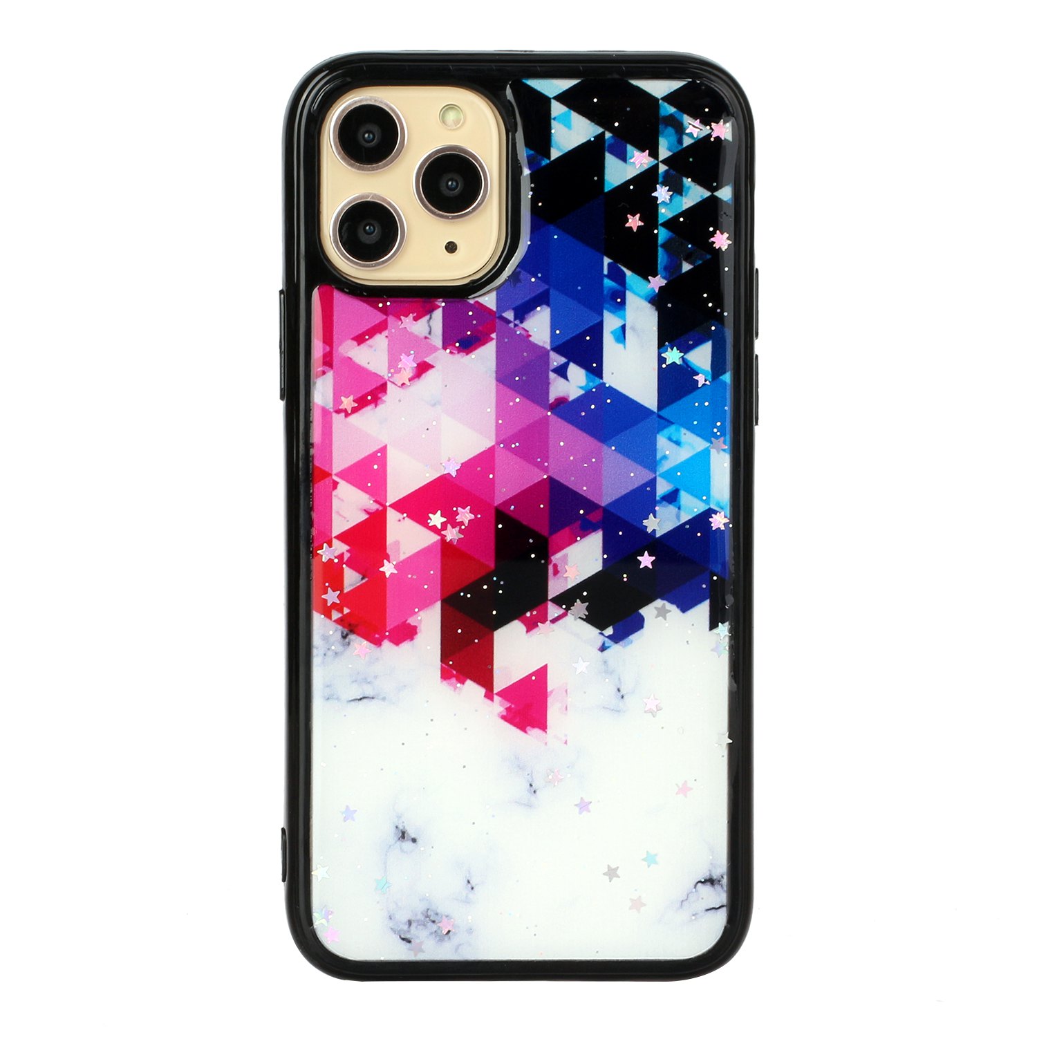

Marble Pattern Printing Epoxy TPU Phone Case for iPhone 11 6.1 inch - I, iPhone 11 6.1 inch