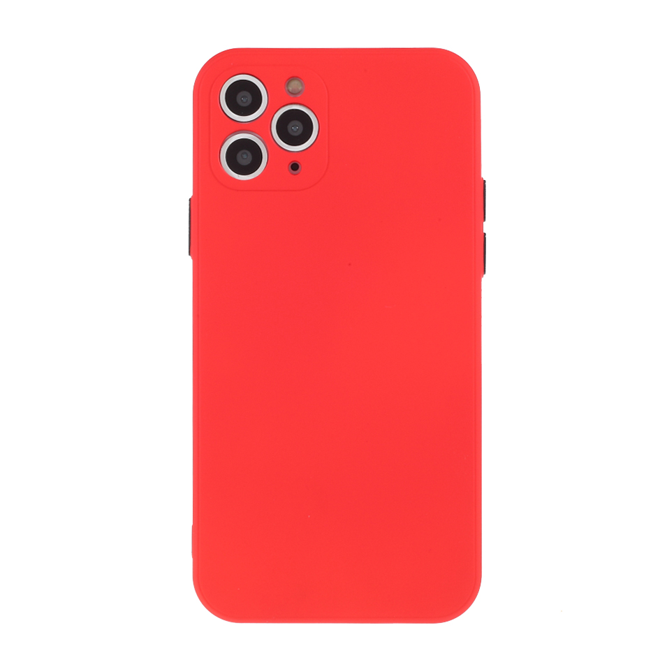 

Contrast Color Кнопка TPU Чехол С Мягким Внутренним Весом Для IPhone 11 Pro 5,8 Дюйма - Красный, iPhone 11 Pro 5.8 inch