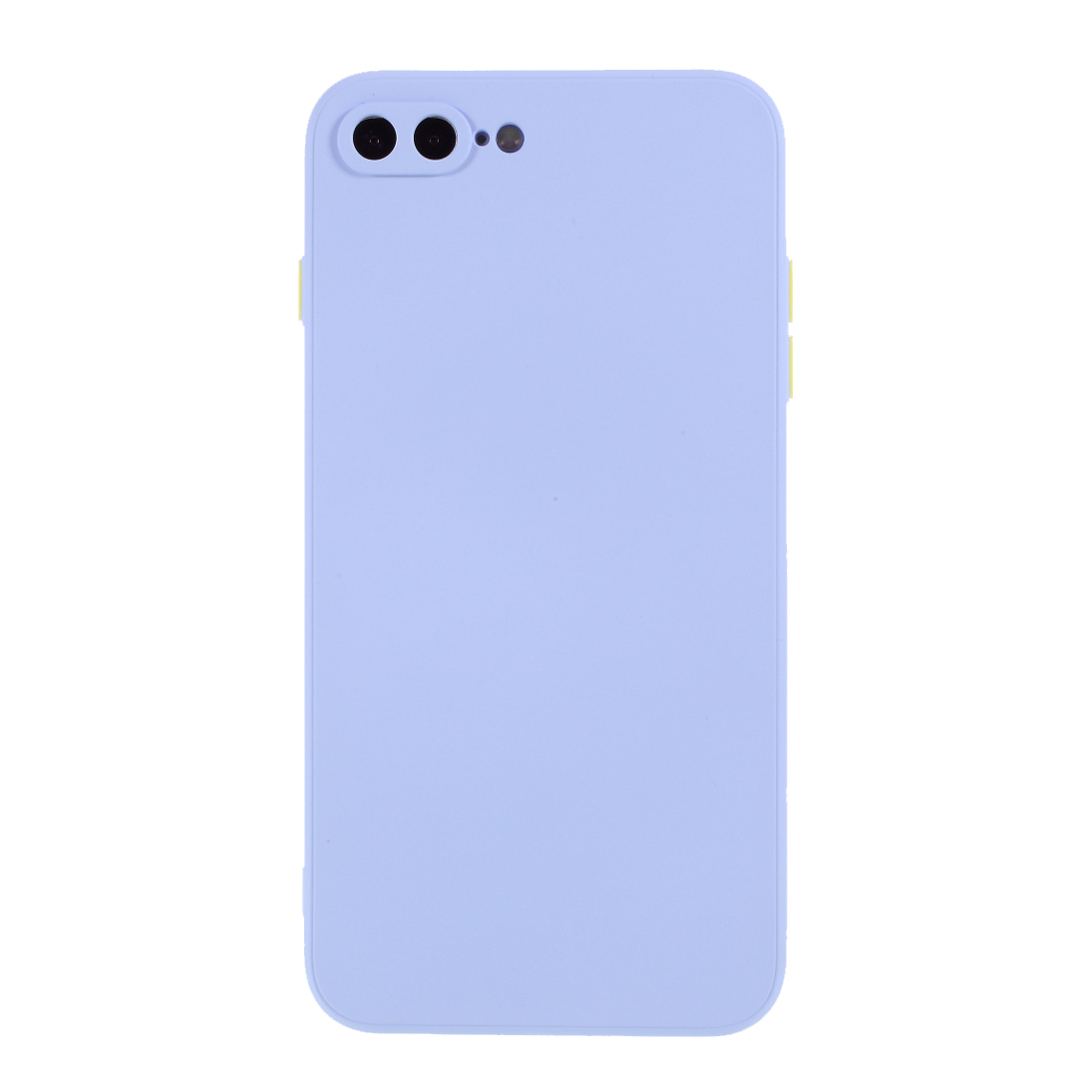 

Contrast Color Button Cover TPU С Мягким Ломтиком Для IPhone 8 Plus / 7 Plus - Фиолетовый, iPhone 8 Plus 5.5 inch