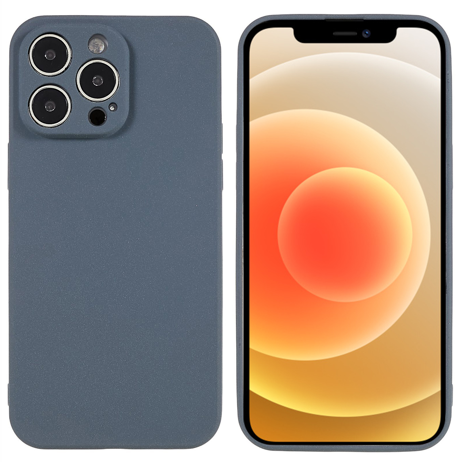 

Double-sided Matte TPU Case for iPhone 12 Pro Max 6.7 inch - Grey, iPhone 12 Pro Max