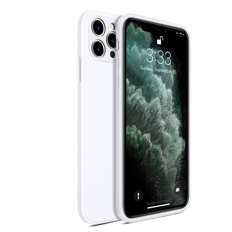 

X-уровня Высококачественного Жидкого Силиконового Телефона Для Iphone 11 Pro Max 6,5 Дюйма - Белый, iPhone 11 Pro Max 6.5 inch