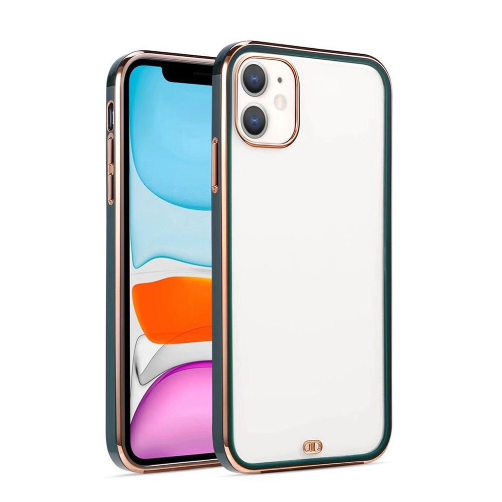 

Электропластичный Край + Телефон TPU Для IPhone 11 6.1-дюймовый - Синий, iPhone 11 6.1 inch
