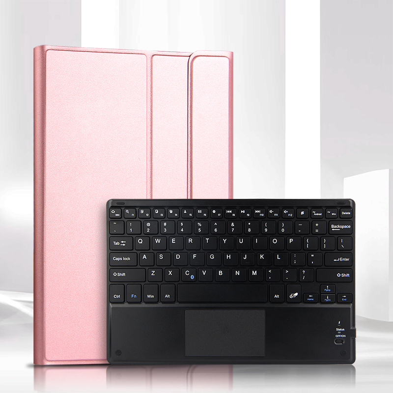 

Bluetooth Keyboard Leather Stand Case for iPad Pro 11-inch (2020) - Rose Gold, iPad Pro 11-inch (2020)