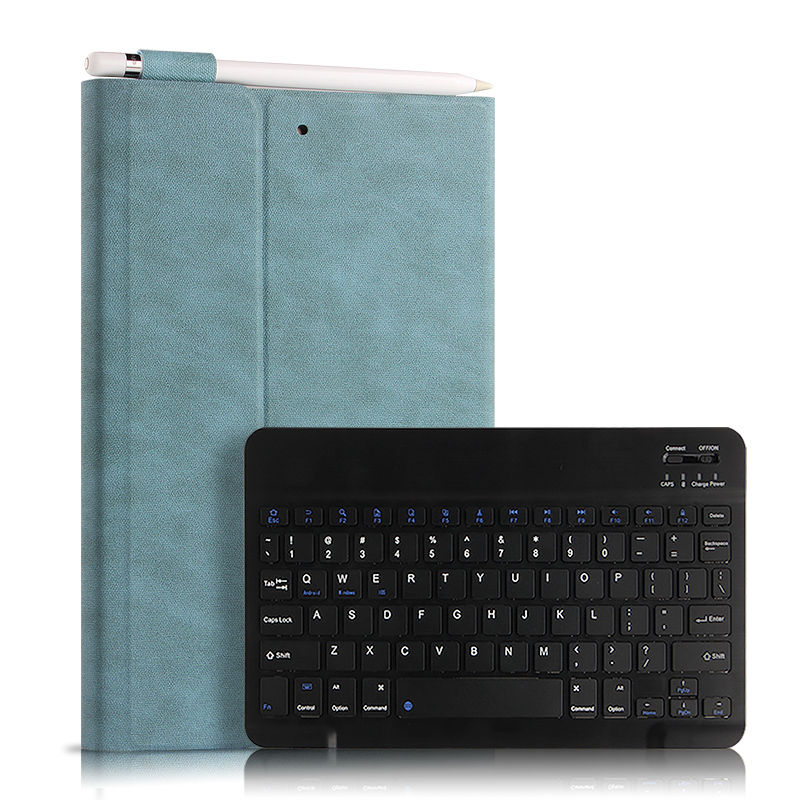 

Detachable 2 in 1 Bluetooth Keyboard Tablet Protective Case for iPad Air 10.5 inch (2019)/Pro 10.5-inch (2017) - Green/Black Keyboard, iPad Air 10.5 inch (2019)