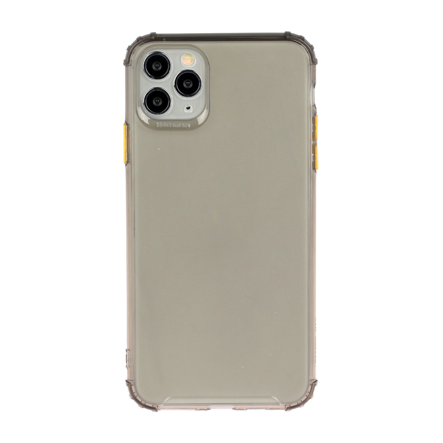 

Drop-proof TPU Phone Case for iPhone 12 Pro/12 - Transparent Black, iPhone 12 Pro