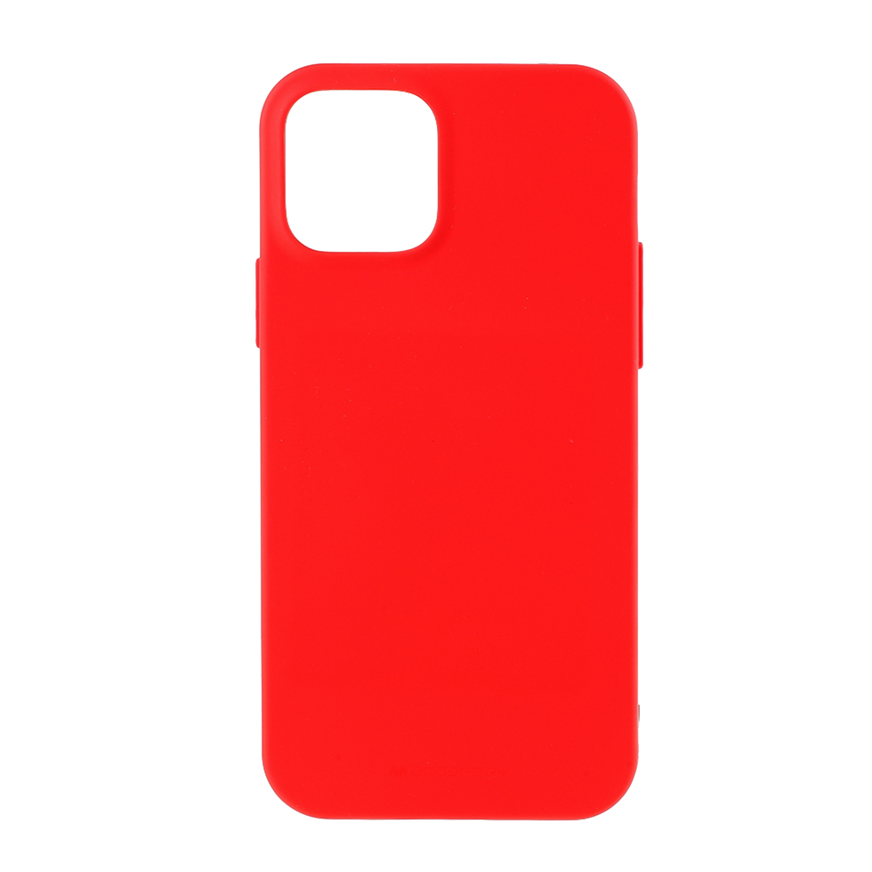 

MERCURY GOOSPERY Matte Skin TPU Case for iPhone 12 mini - Red, iPhone 12 mini